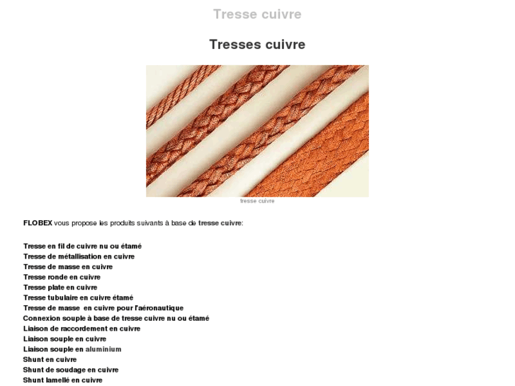 www.tresse-cuivre.com