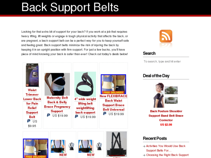 www.backsupportbelts.net