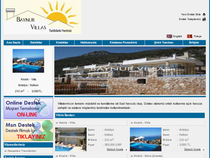 www.baynurvillas.com