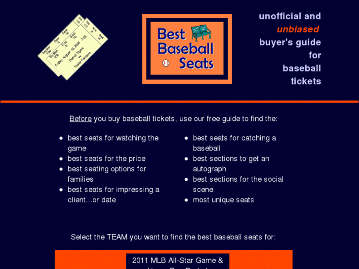 www.bestbaseballseats.com