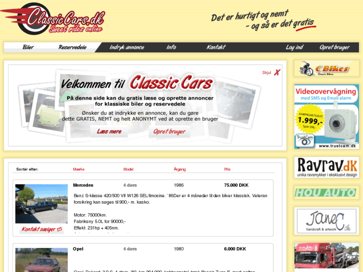 www.classiccars.dk