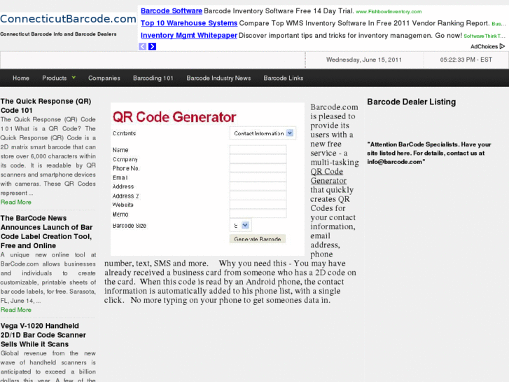 www.connecticutbarcode.com