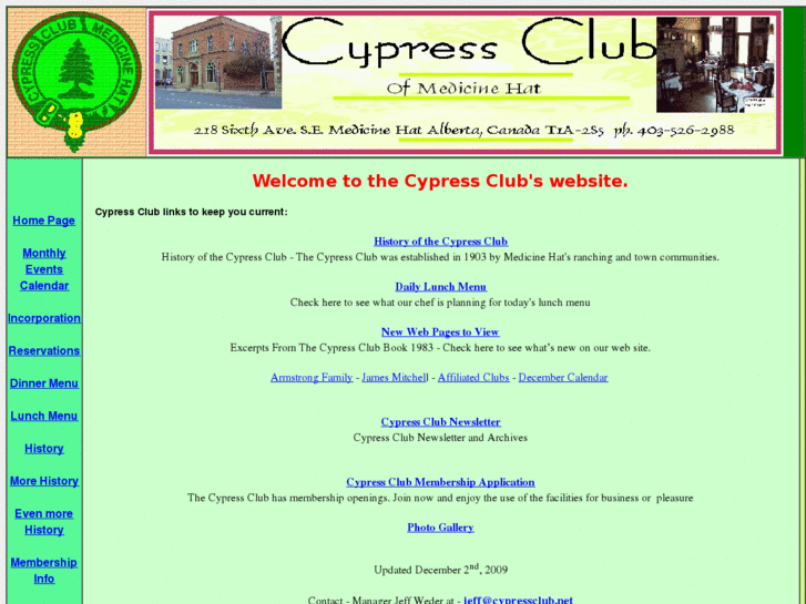 www.cypressclub.net