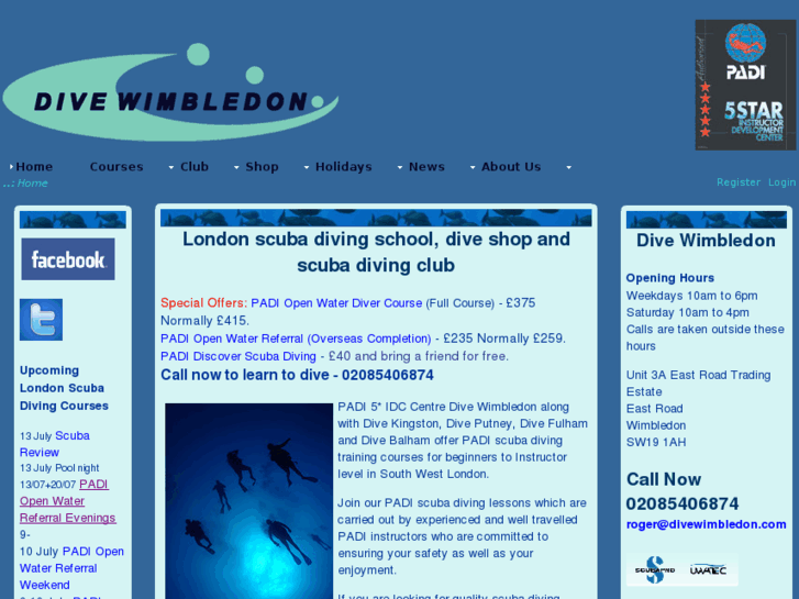 www.divewimbledon.com