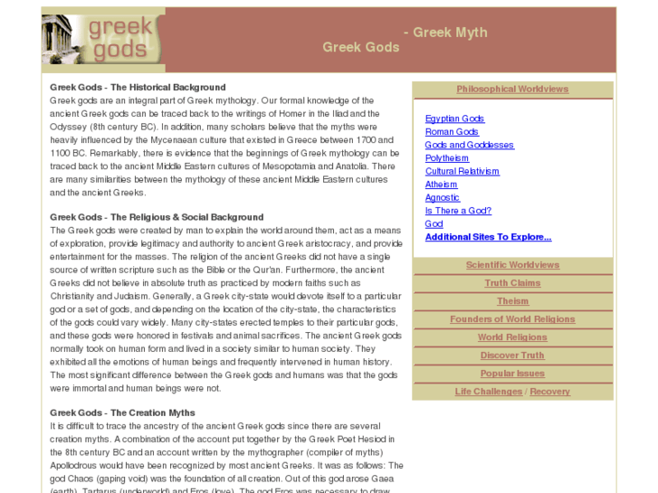 www.greek-gods.net