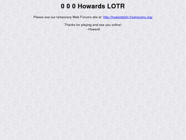 www.howardslotr.com