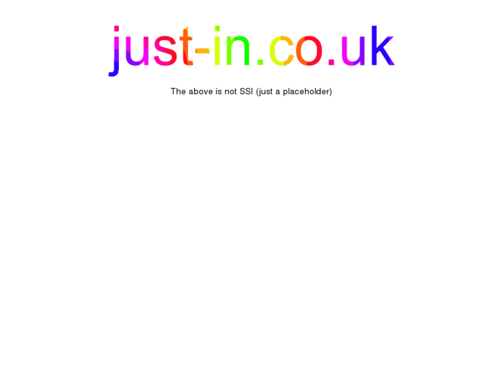 www.just-in.co.uk