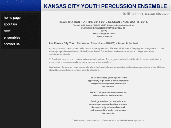 www.kansascityyouthpercussionensemble.com