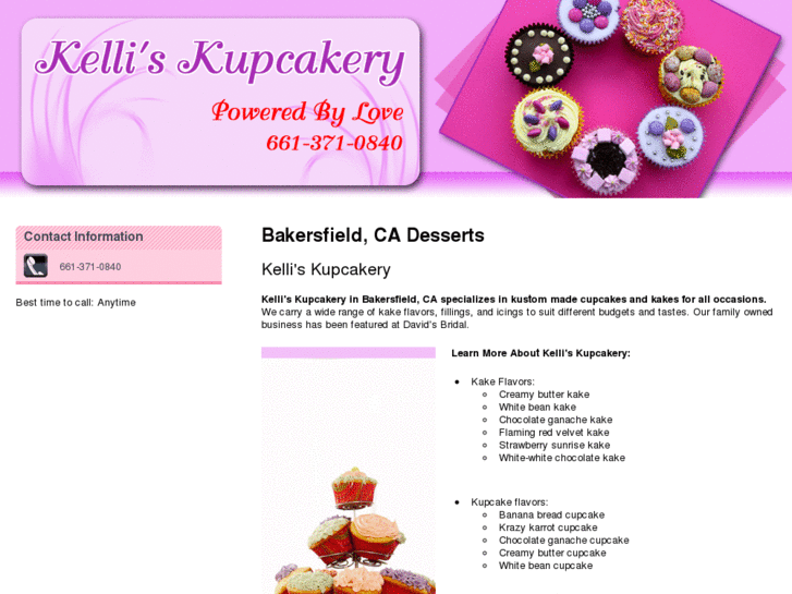 www.kelliskupcakeryofbakersfield.com