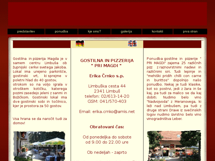 www.pizzerija-magda.com