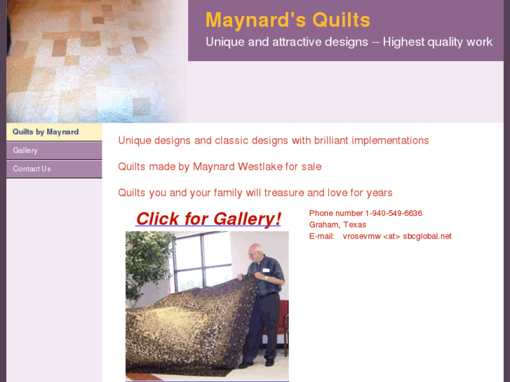 www.quiltsbymaynard.com