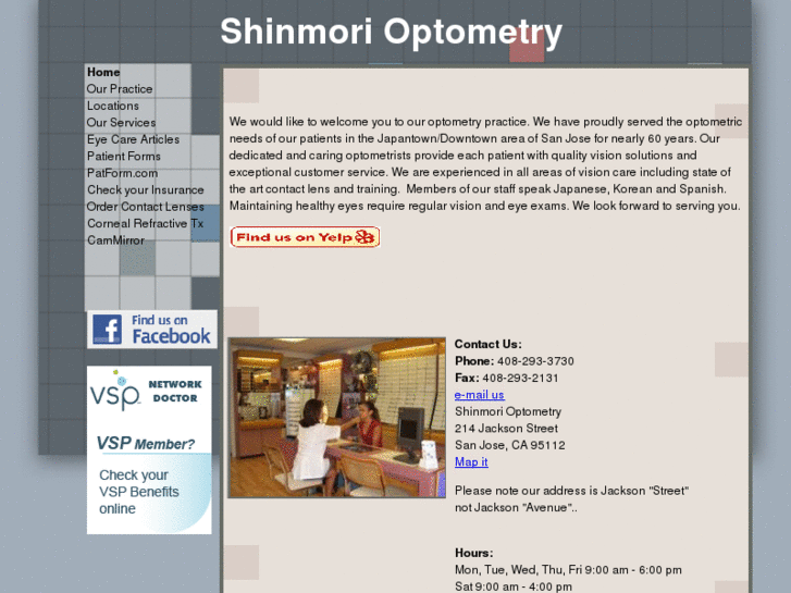 www.shinmorioptometry.com