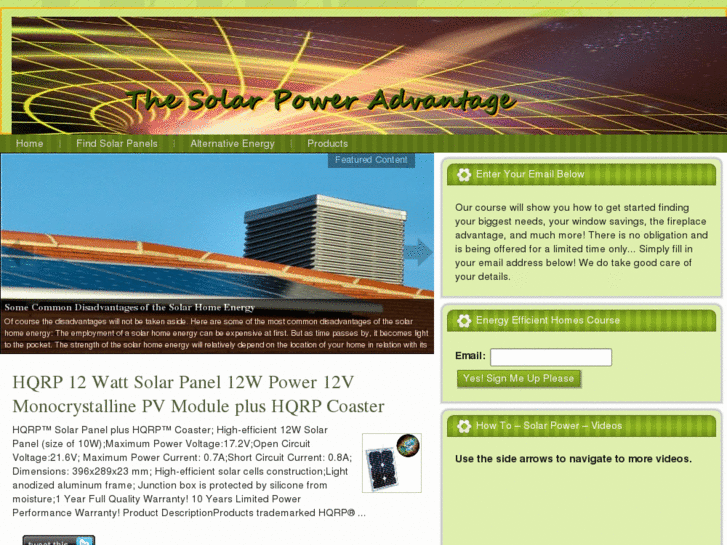 www.thesolarpoweradvantage.com