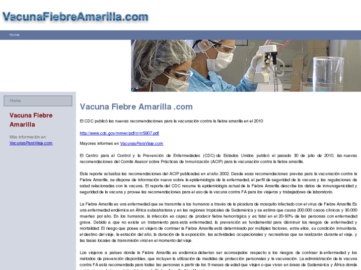 www.vacunafiebreamarilla.com
