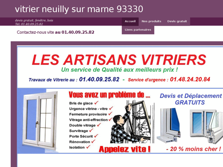 www.vitrierneuillysurmarne.fr