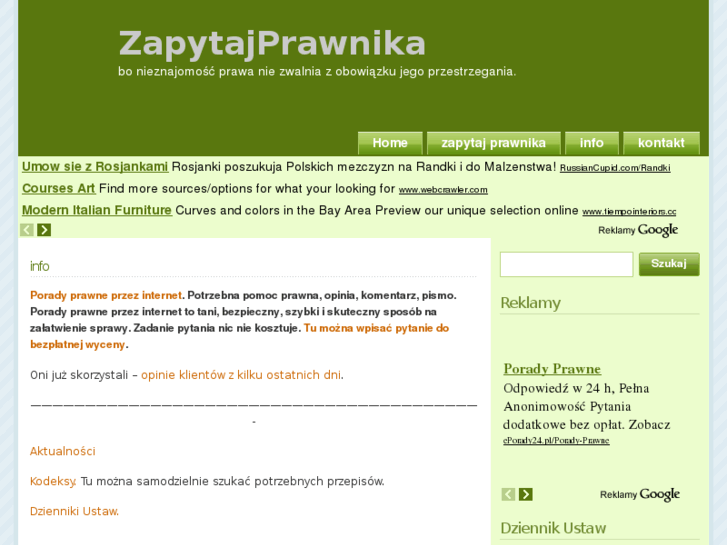 www.zapytajprawnika.pl