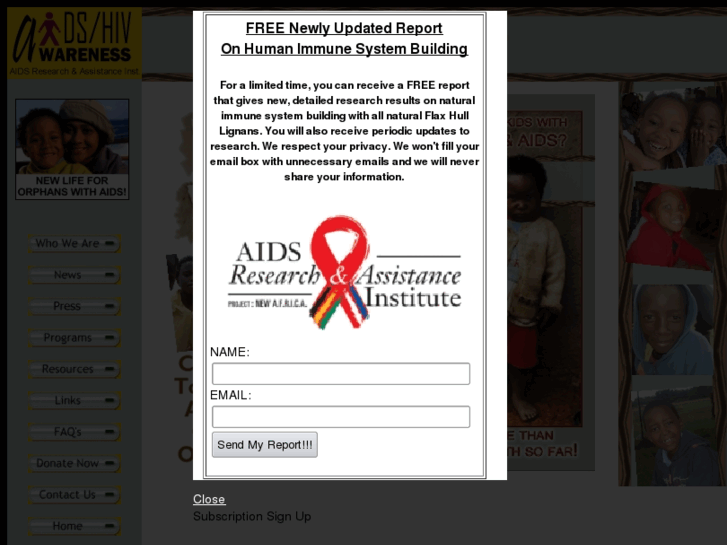 www.aidshivawareness.org