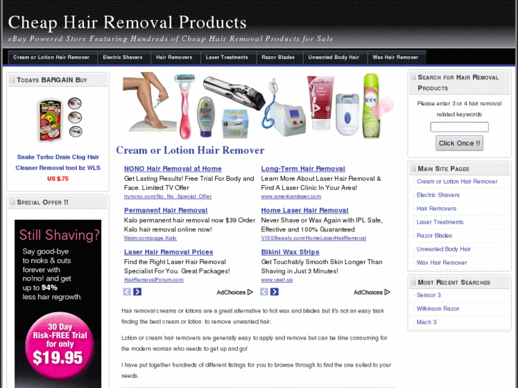 www.cheaphairremovalproducts.com