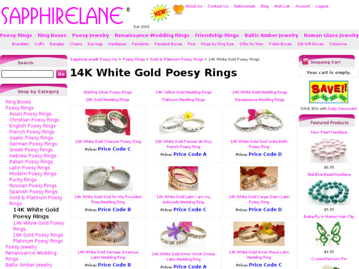 www.goldposeyrings.com