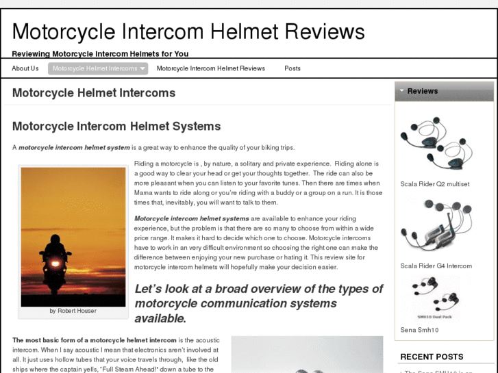 www.motorcycleintercomhelmetreviews.com