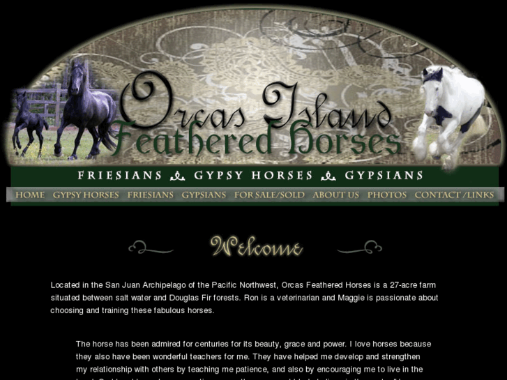 www.orcasfeatheredhorses.com