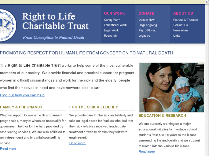 www.righttolifetrust.org.uk