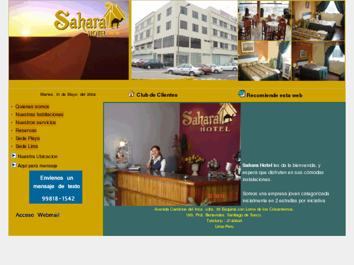 www.saharahoteles.com