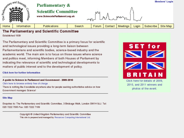 www.scienceinparliament.org.uk