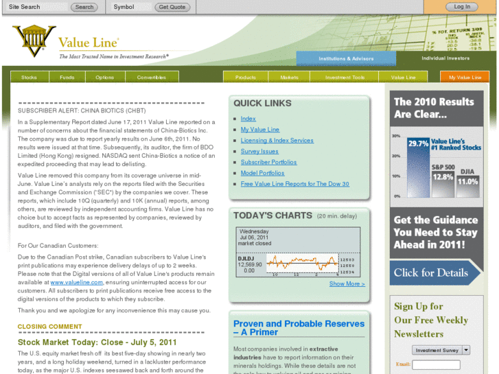 www.value-line.net