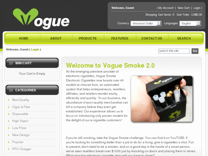 www.voguesmoke.com