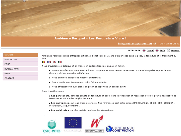 www.ambianceparquet.eu