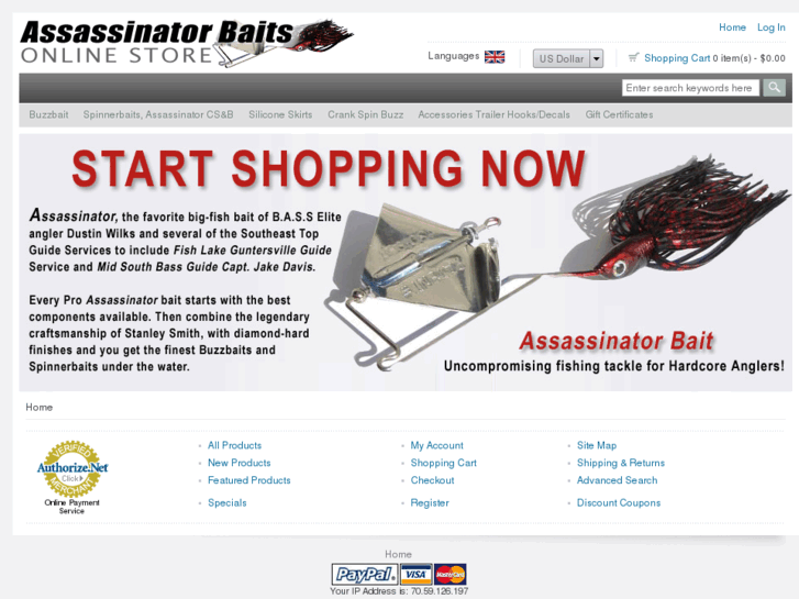 www.assassinatorbaits.com