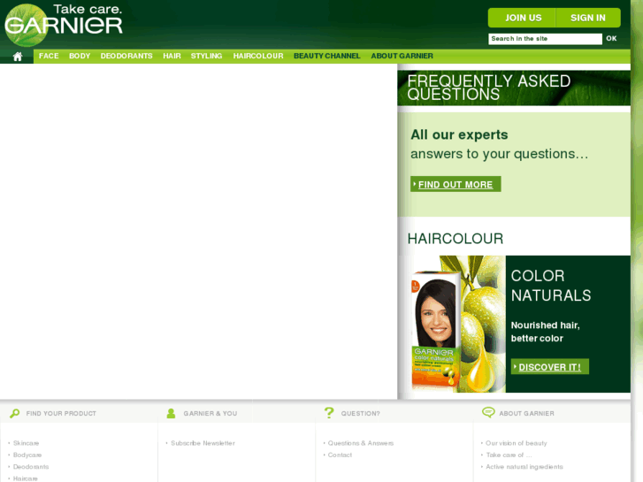 www.garnier.in