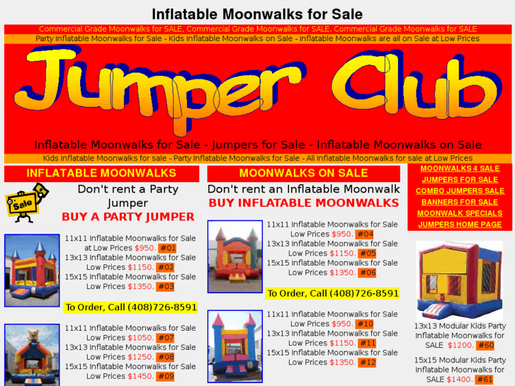 www.inflatable-moonwalks-for-sale.com