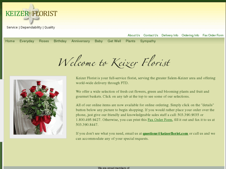 www.keizerflorist.com