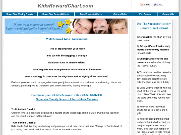 www.kidsrewardchart.com