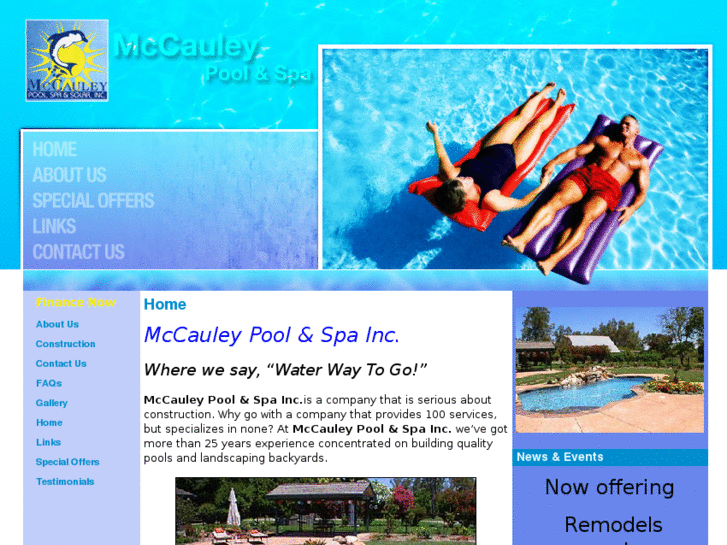 www.mccauleypoolandspa.com