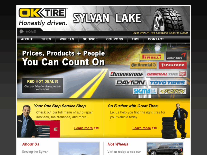 www.oktiresylvanlake.com