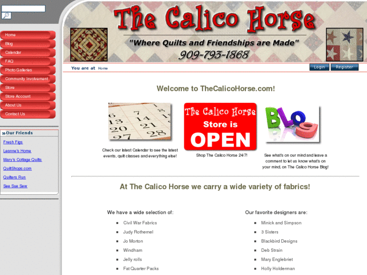 www.thecalicohorse.com