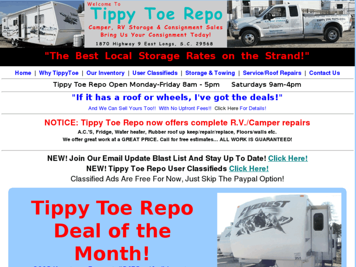 www.tippytoerepo.com