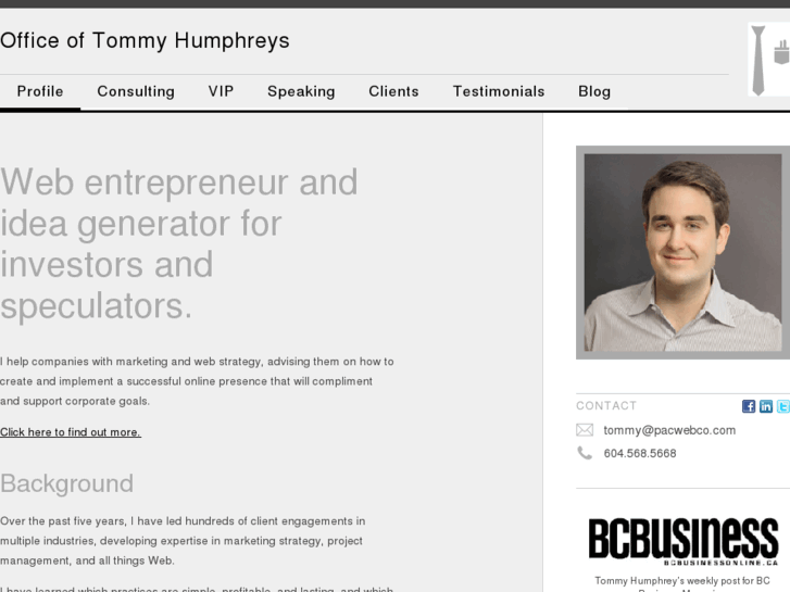 www.tommyhumphreys.com