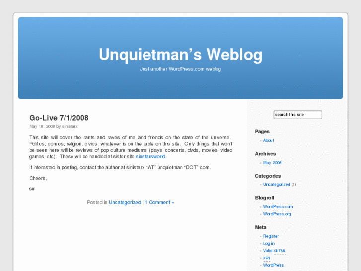 www.unquietman.com