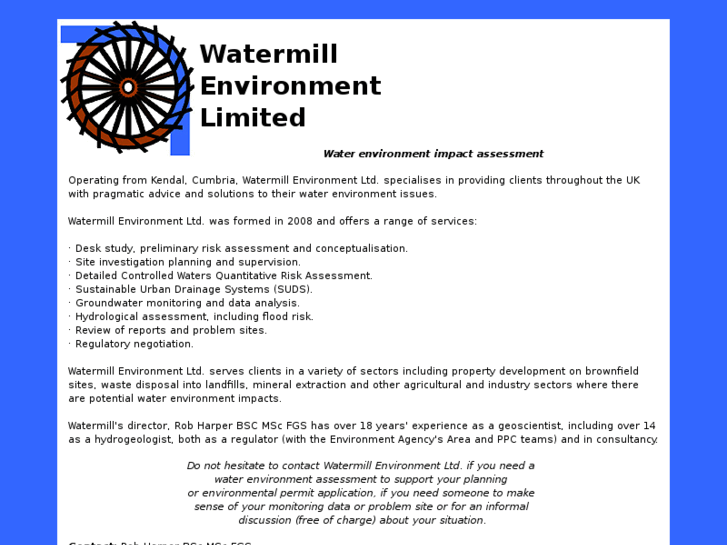 www.watermillenvironment.com