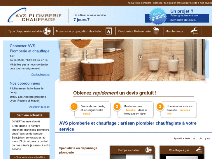 www.avs-plomberie-chauffage.com