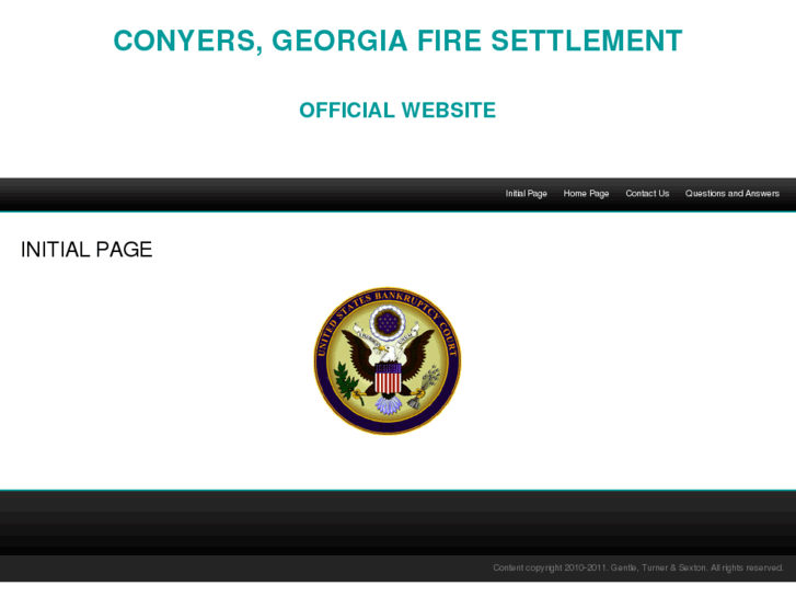 www.conyersfiresettlement.com