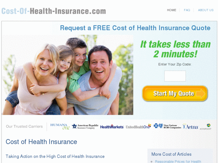 www.cost-of-health-insurance.com