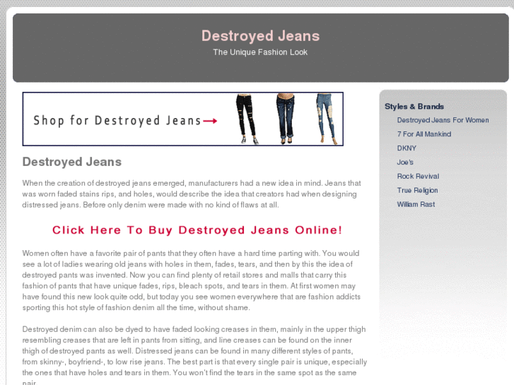www.destroyed-jeans.net