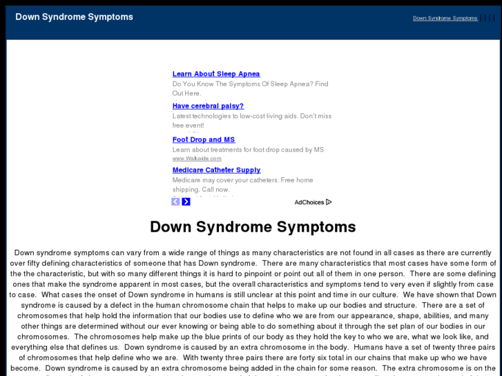 www.downsyndromesymptoms.com