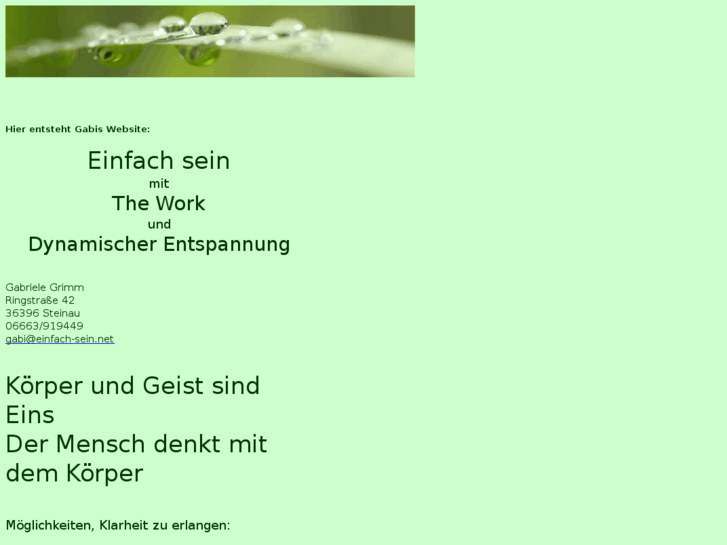 www.einfach-sein.net