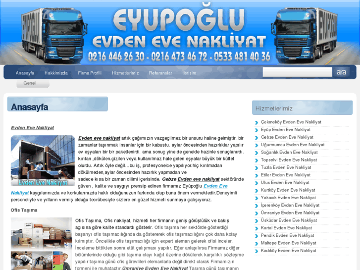 www.eyupoglutasimacilik.com